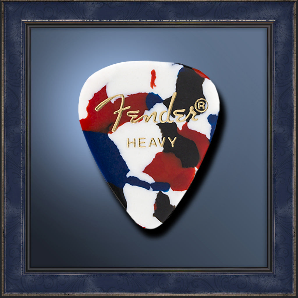 Pick, Fender Heavy, Confetti