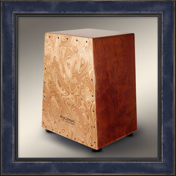 Cajon, Vertex Makah Burl, Tycoon Percussion Wild Acoustic Music Co