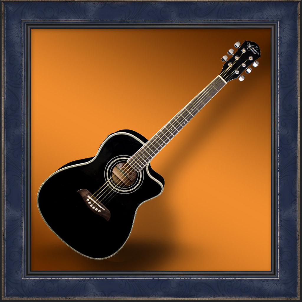 Guitar, 3/4 Size Oscar Schmidt, Cutaway