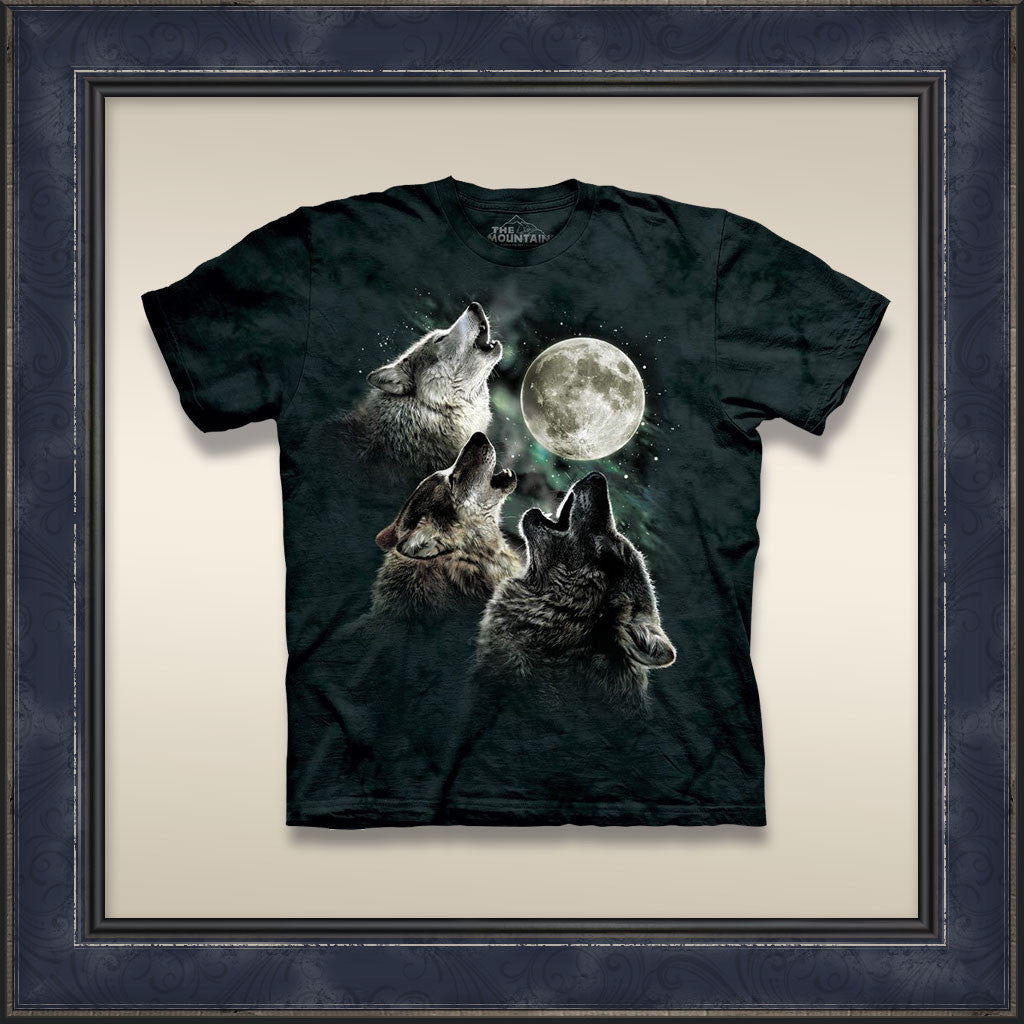 Shirt, Three Wolf Moon