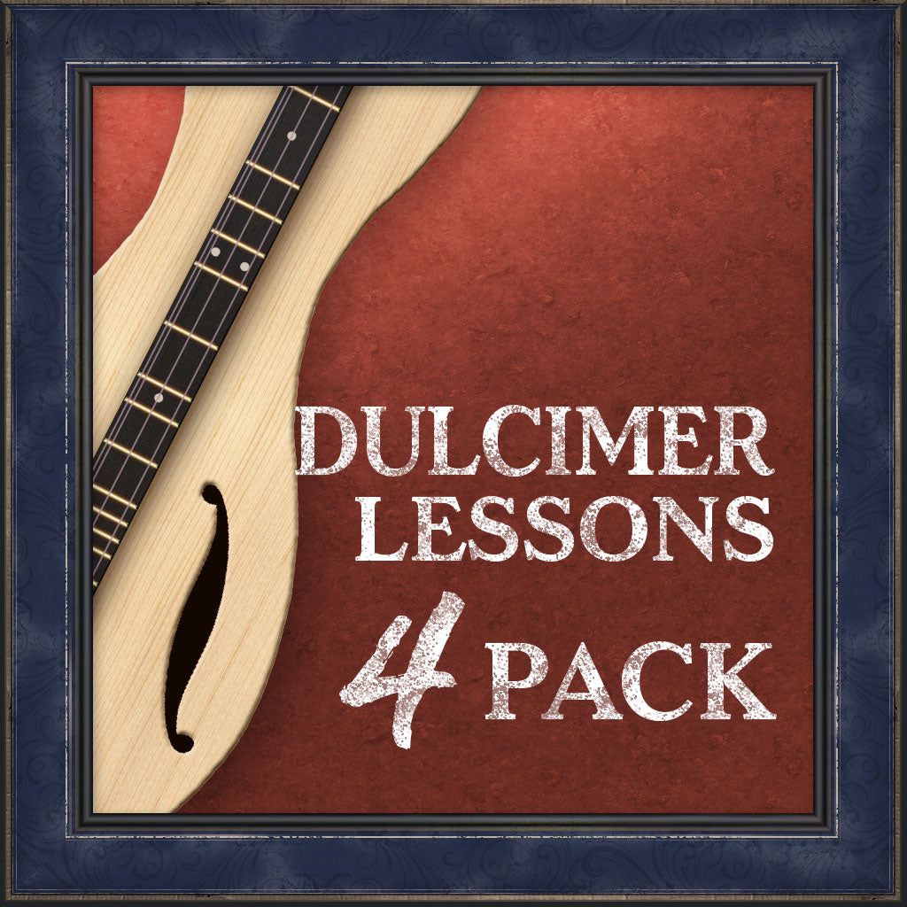 Lessons, Dulcimer, 4 Pack