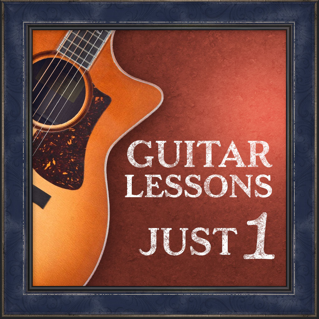 Lessons, Guitar, Just 1