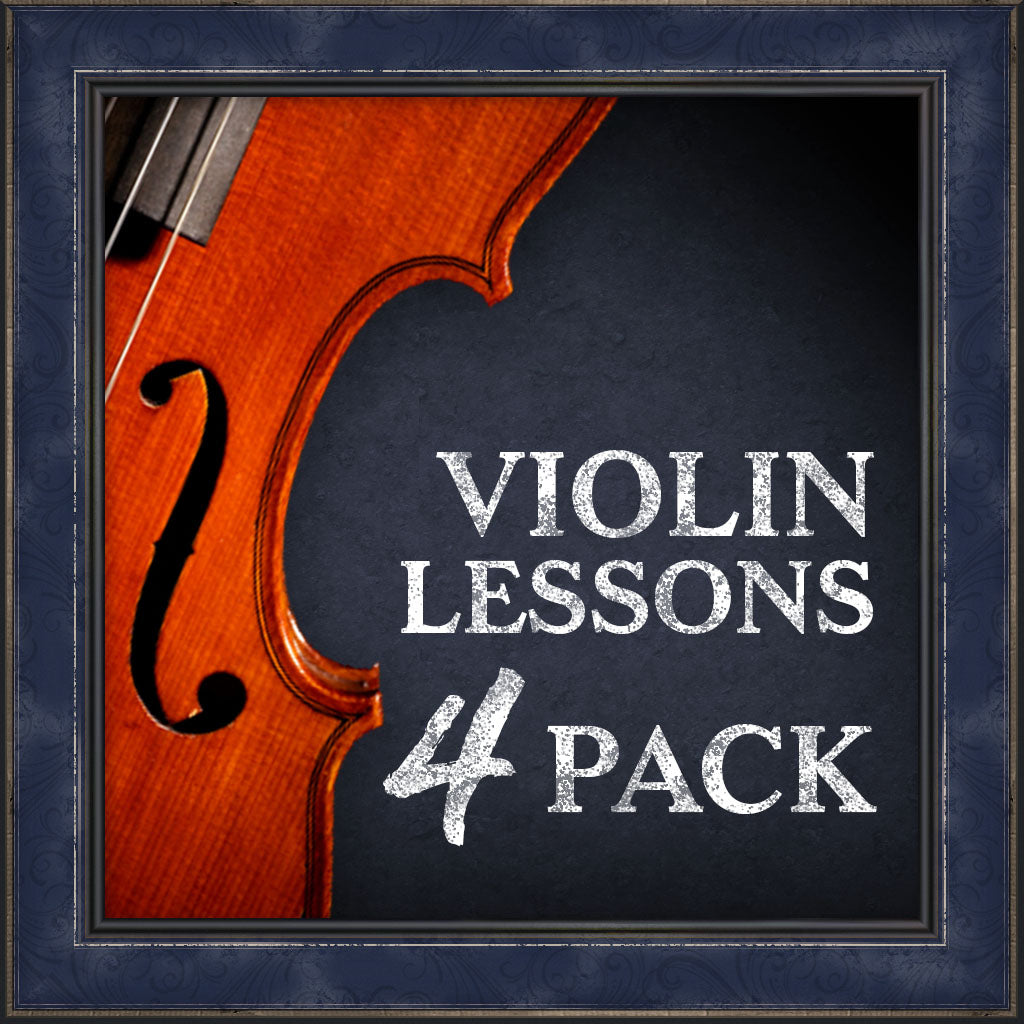 Lessons, Violin, 4 Pack