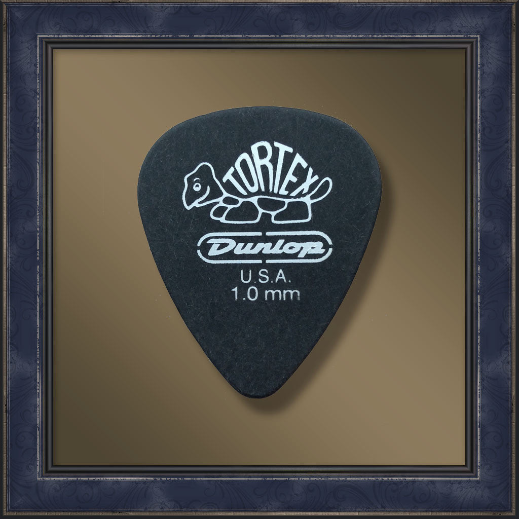 Pick, Dunlop Tortex, Black