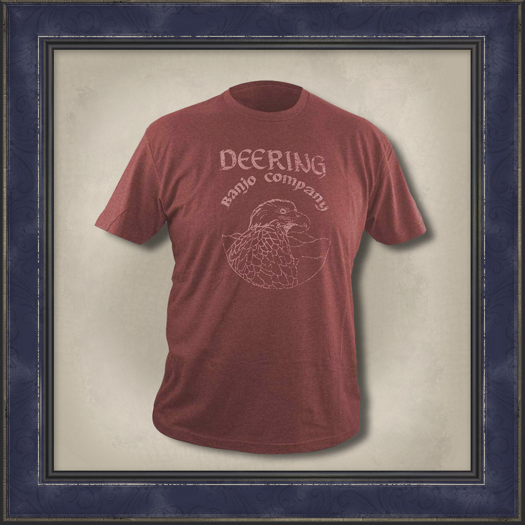 Shirt, Deering Eagle Tee, Cardinal