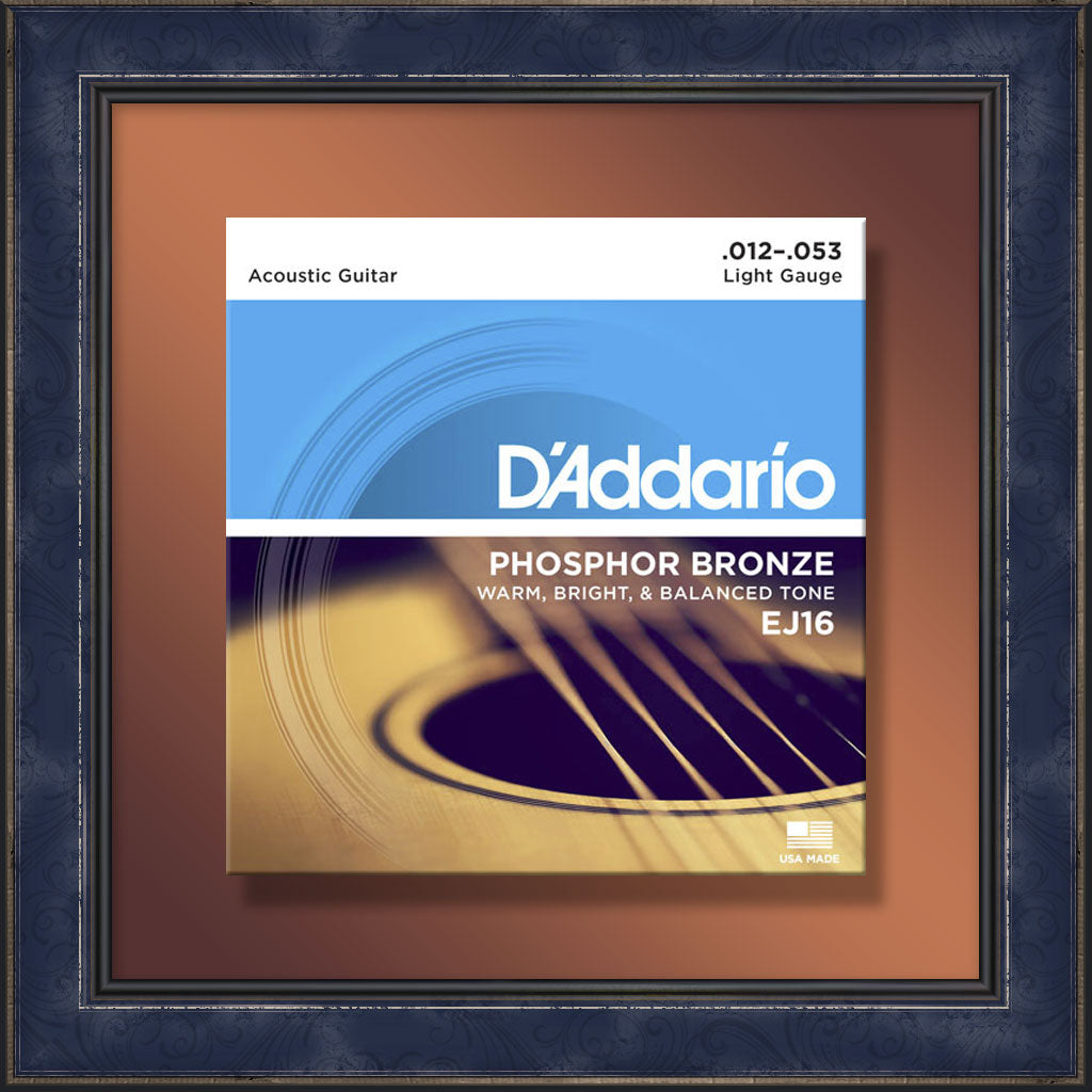 String Set, EJ16 Light, Acoustic Guitar