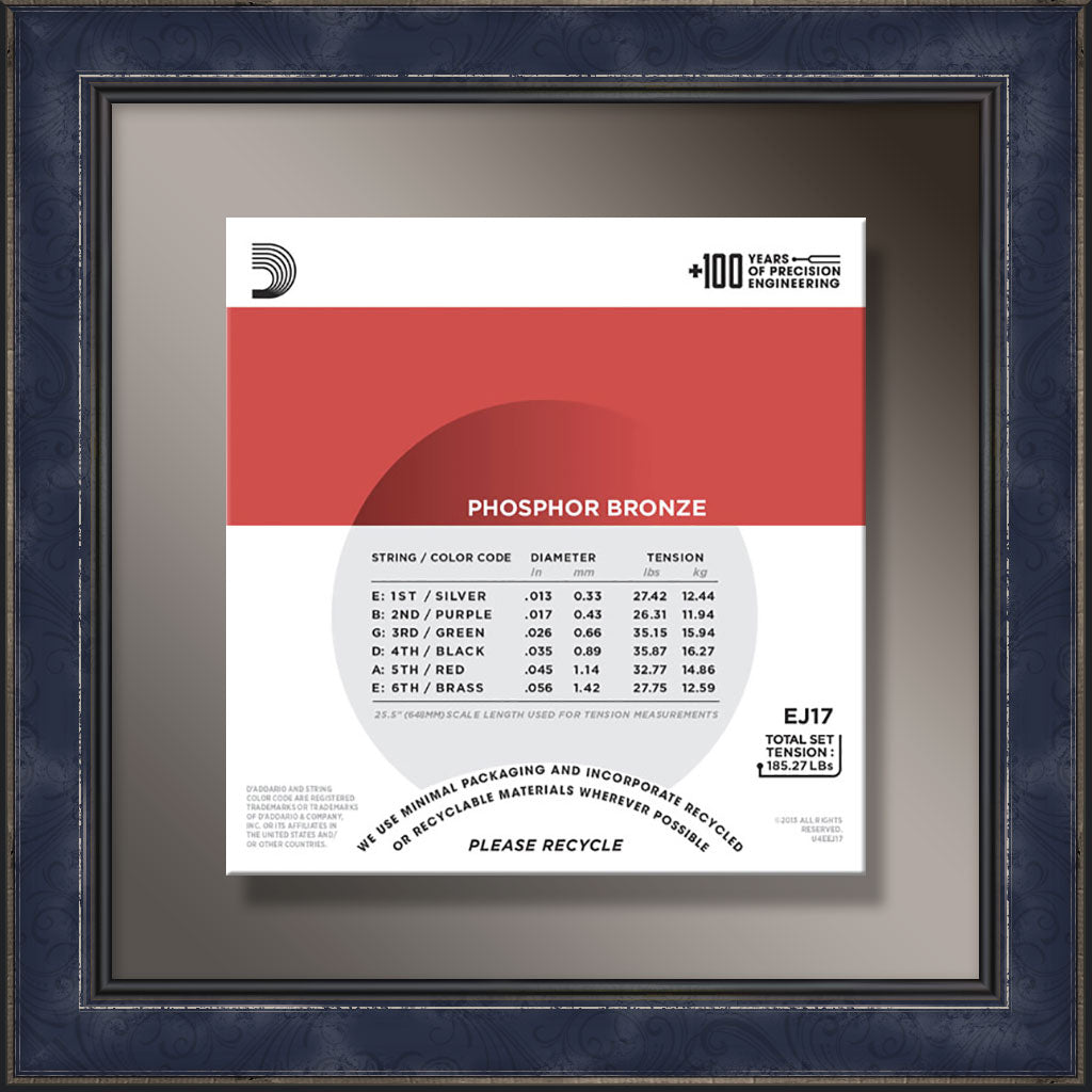 String Set, EJ17 Medium, Acoustic Guitar